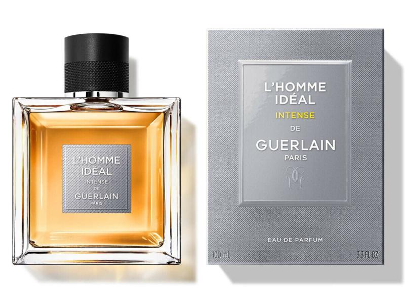 GHOMIi100M.jpeg L(HOMME IDEAL L(INTENSE BY GUERLAIN 3.3 FL.OZ. EDP SPRAY FOR MEN - Image 1