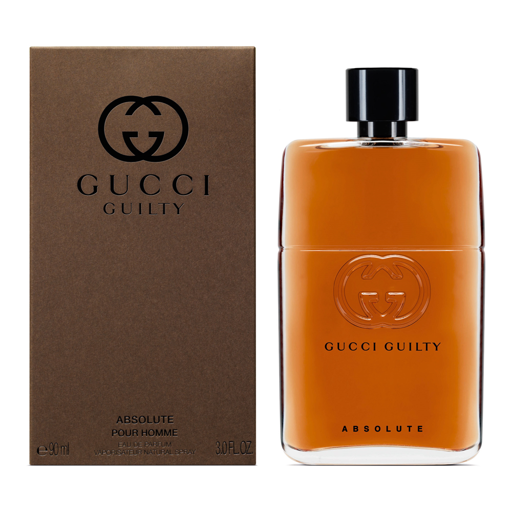 GUCGa9M.png GUCCI GUILTY ABSOLUTE POUR HOMME BY GUCCI 3.0 FL.OZ. EDT SPRAY FOR MEN - Image 1