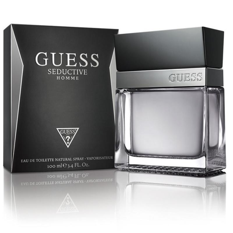 GUES1m.jpg GUESS SEDUCTIVE Black BY GUESS 3.4 FL.OZ. EDT SPRAY FOR MEN - Image 1