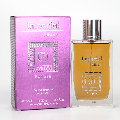 ISPUR100PW.jpg IMPERIAL SILVER PURPLE BY UNKNOWN 3.3 FL.OZ. EDP SPRAY FOR WOMEN - Image 1