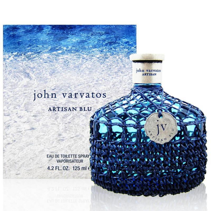 JVARB1M.jpg JOHN VARVATOS Artisan Blu BY JOHN VARVATOS 4.2 FL.OZ. EDT SPRAY FOR MEN - Image 1