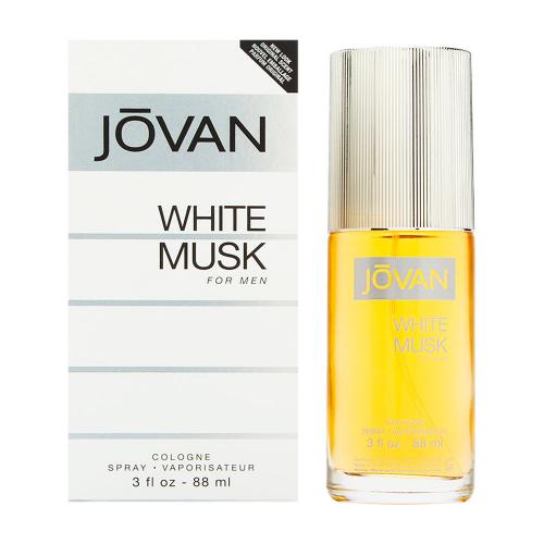 JWMUS3.25CSM.jpg Jovan White Musk 3.0 Fl. Oz. Eau De Cologne Spray Men - Image 1