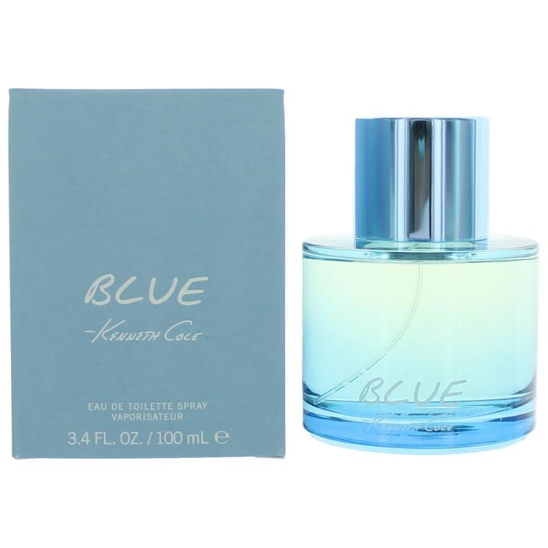KCBLu1m.jpg Kenneth Cole Blue BY KENNETH COLE 3.4 FL.OZ. EDT SPRAY FOR MEN - Image 1