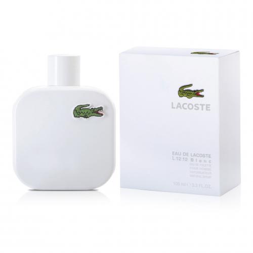 LACB100TSW.jpg EAU DE LACOSTE L.12.12 BLANC BY LACOSTE 3.4 FL.OZ. EDT SPRAY FOR MEN - Image 1