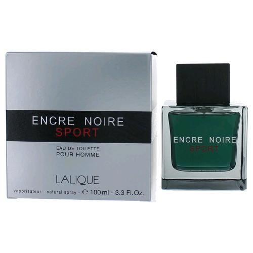 LALEs100TSM.jpg ENCRE NOIRE SPORT BY LALIQUE 3.4 FL. OZ. EDT SPRAY FOR MEN - Image 1