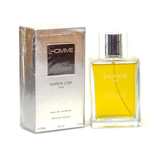 LHOM100TSM.jpg L(HOMME BY KAREN LOW 3.4 FL.OZ. EDP SPRAY FOR MEN - Image 1