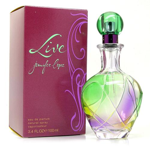 LJLOP100TSW.jpg LIVE BY JENNIFER LOPEZ 3.4 FL.OZ. EDT SPRAY FOR WOMEN - Image 1