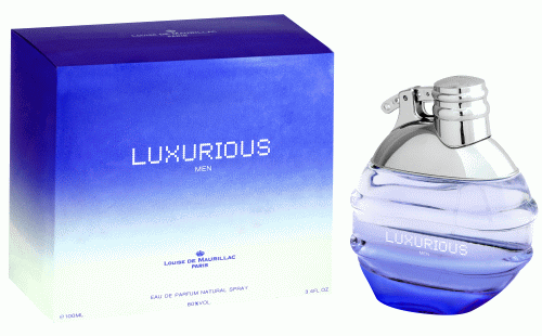 LUX100TSM.gif LUXURIOUS BY LOUISE DE MAURILLAC 3.3 FL.OZ. EDT SPRAY FOR MEN - Image 1