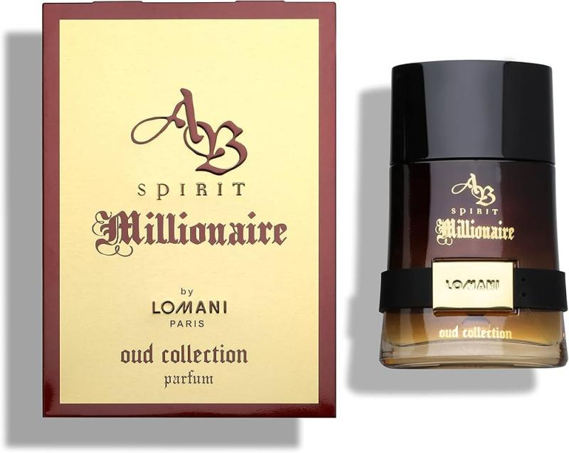MILo100pSM.jpg Millionaire Lomani OUD BY LOMANI 3.4 FL.OZ. EDP SPRAY FOR MEN - Image 1