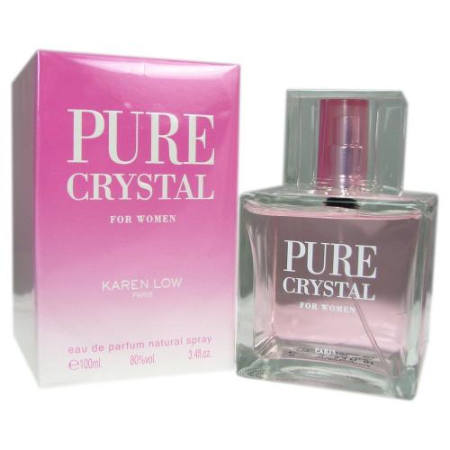 PCRY100PSW.jpg PURE CRYSTAL BY KAREN LOW 3.4 FL.OZ. EDP SPRAY FOR WOMEN - Image 1