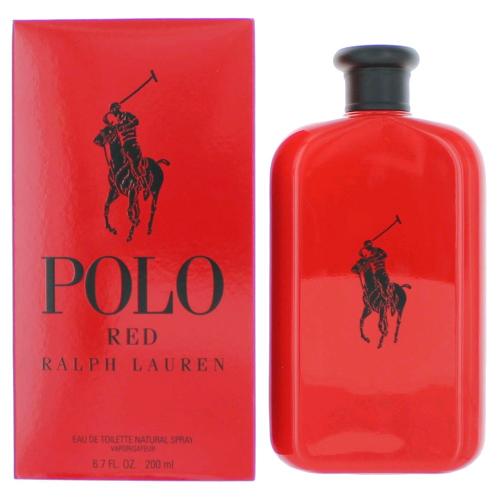 PRED6M.jpg POLO RED BY RALPH LAUREN 6.7 FL.OZ. EDT SPRAY FOR MEN - Image 1