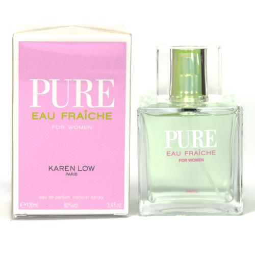 Pefra1w.jpg PURE EAU FRAICHE BY KAREN LOW 3.4 FL.OZ. EDP SPRAY FOR WOMEN - Image 1
