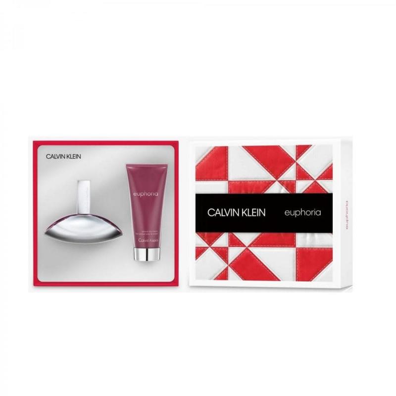 SETCKEPH2100W.jpg Euphoria Gift Set 2pcs.(3.4 Edp Spr+3.4oz Body Lotion) Women - Image 1