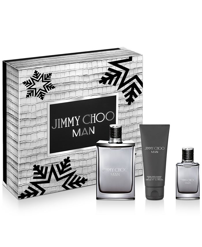 SETJCHO3M.tif.jpeg Jimmy Choo 3 PCS GIFT SET : 3.4 Fl. Oz. EDT spray 3.3OZ. gel 7.5ml edt spray for MEN - Image 1