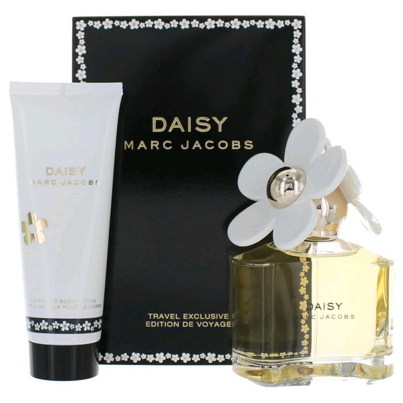 SETMJACD2w.jpg Marc Jacobs Daisy Gift Set 2 Pcs.: 3.4 Fl. Oz. Eau De Toilette Spray + 2.5Oz. Body Lotion Women - Image 1