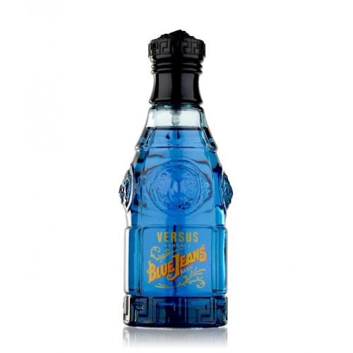 TESBLU.jpg BLUE JEANS TESTER BY VERSACE 2.5 FL.OZ. EDT SPRAY FOR MEN - Image 1