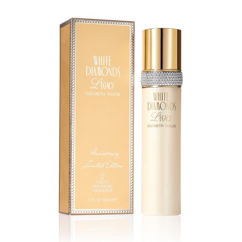WDIOL100TSW.jpg WHITE DIAMONDS LEGACY BY ELIZABETH TAYLOR 3.4 FL.OZ. EDT SPRAY FOR WOMEN - Image 1