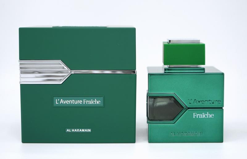 aharI0092769.jpg AL HARAMAIN L(AVENTURE FRAICHE(M)EXTRAIT DE PARFUM SP 3.33oz(LI FREE)(NEW)(GREEN) - Image 1