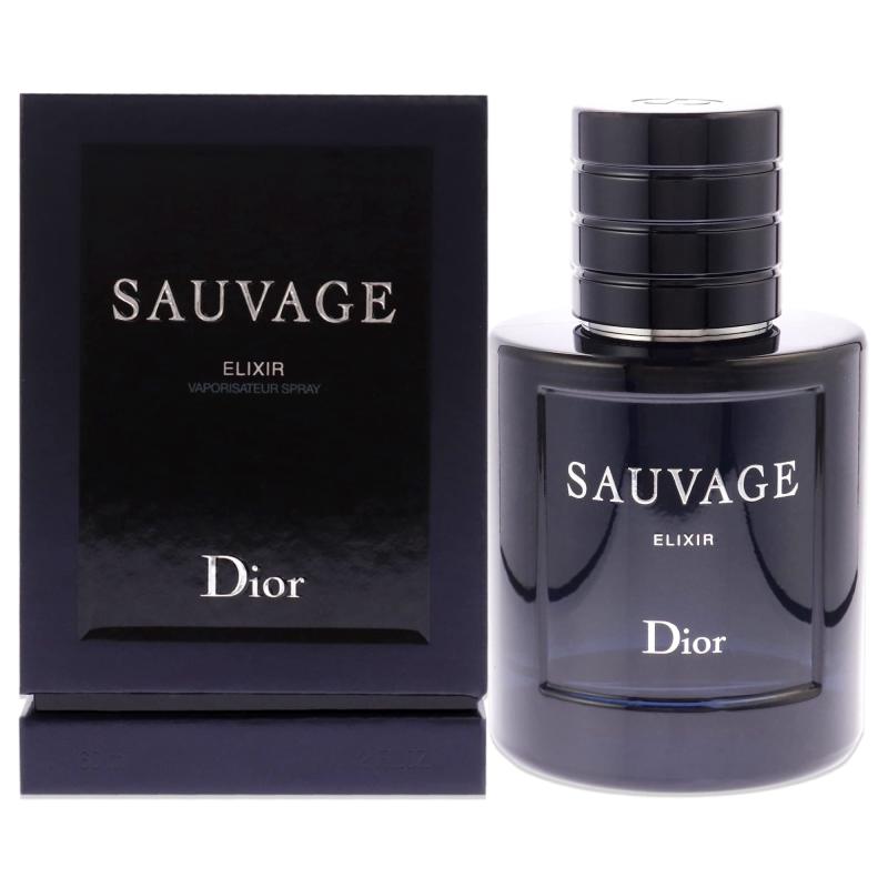 diose6pm.jpg SAUVAGE ELIXIR BY CHRISTIAN DIOR 2 FL.OZ. EDP SPRAY FOR MEN - Image 1