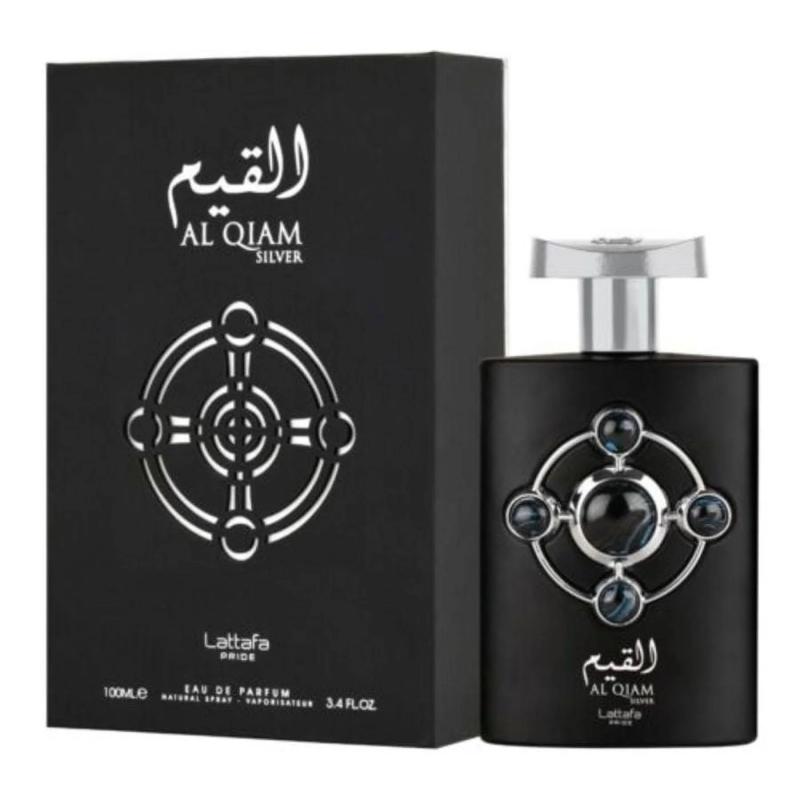 latPAQS1M.com-webp-to-jpg-converter.jpg PRIDE AL QIAM SILVER UNISEX BY LATTAFA 3.4OZ. EDP M - Image 1