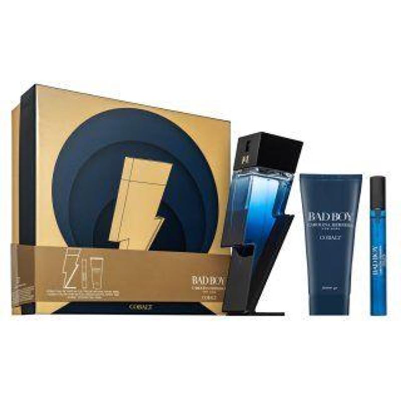 setbboyC1m.jpg Bad Boy Cobalt 3 PCS. GIFT SET: 3.4 EDT + 10ML EDP + 3.4 GEL MEN - Image 1