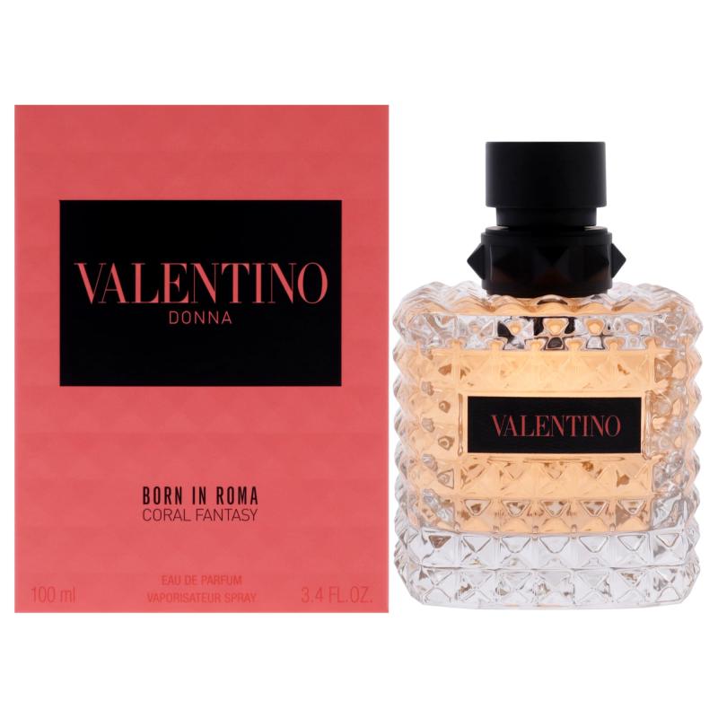 valuBIRCF1w.jpg BORN IN ROMA CORAL FANTASY BY VALENTINO 3.4 FL.OZ. EDP SPRAY FOR WOMEN - Image 1