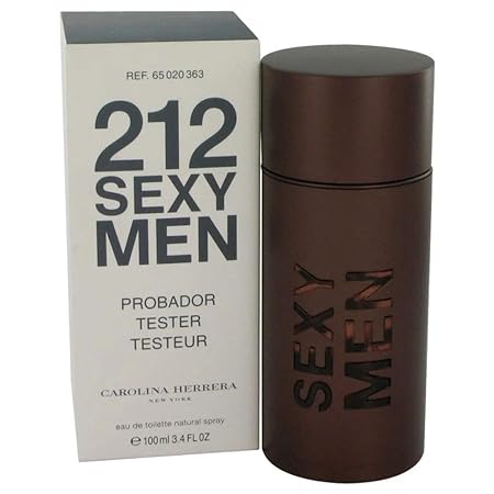 TES212S100TSM.4.jpg 212 SEXY TESTER BY CAROLINA HERRERA 3.4 FL.OZ. EDT SPRAY FOR MEN - Image 1