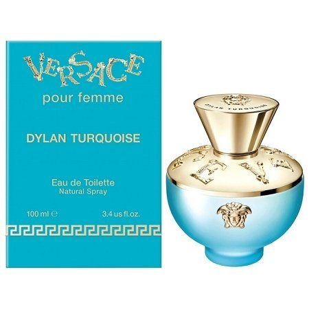 VERDBT1W.jpg Dylan Turquoise Pour Femme BY VERSACE 3.4 FL.OZ. EDT SPRAY FOR WOMEN - Image 1