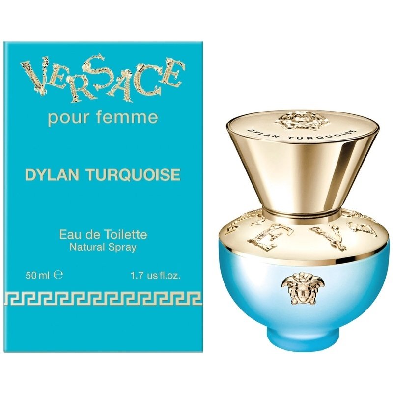 VERDBT5W.jpg Dylan Turquoise Pour Femme BY VERSACE 1.7 FL.OZ. EDT SPRAY FOR WOMEN - Image 1
