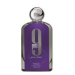 AFNAN 9 PM FEMME (PURPLE) 3.4 OZ. EDP SPRAY FOR WOMEN