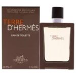 TERRE D(HERMES(M)EDT SP 1.0oz(REFLLABLE)(LI FREE)