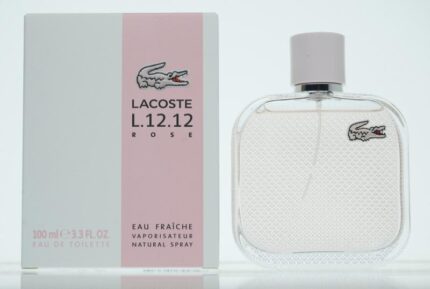 LACOSTE EauDe L12-12 ROSE EAU FRAICHE(W)EDT SP 3.3oz(LI FREE)