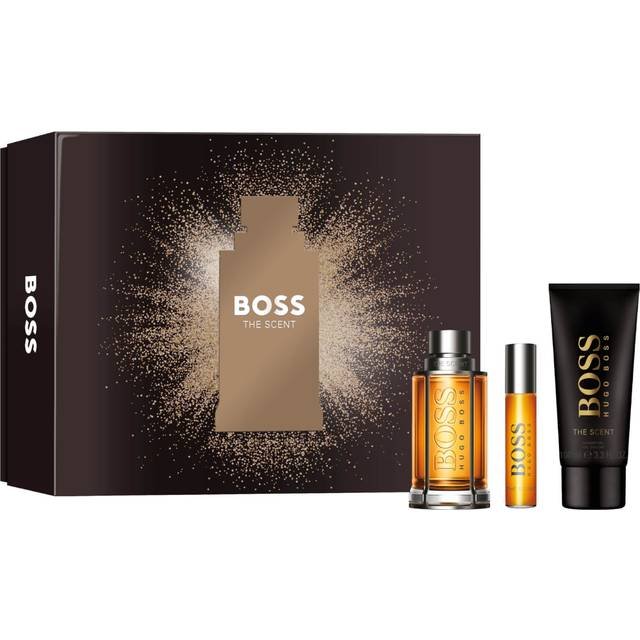 setBHBts2m.jpg BOSS THE SCENT BY HUGO BOSS 2 PCS. SET: 3.3oz edt spray 2.4oz deo stick FOR MEN - Image 1