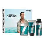 CRISTIANO RONALDO CR7 ORIGINS 3PCs SET: 3.4oz edt5.1oz Body Spray5.1oz Shower Gel FOR MEN