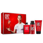 CRISTIANO RONALDO CR7 3PCs SET: 3.4oz edt5.1oz Body Spray5.1oz Shower Gel FOR MEN
