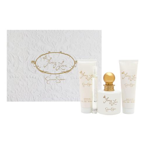 setFANL3w.jpg FANCY LOVE 4 PCS. GIFT SET: 3.4 FL.OZ. EDP SPRAY 3.0 FL.OZ. BODY LOTION 3.0 FL.OZ. SHOWER GEL AND 0.2 FL.OZ. EDP SPRAY FOR WOMEN - Image 1