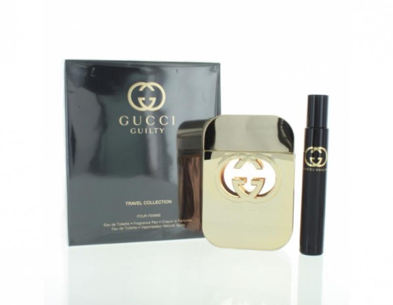 setGUCG2w.jpg Gucci Guilty Pour Femme 2 PCS. GIFT SET: 3.0 FL.OZ. EDP SPRAY 10ml EDP FOR WOMEN - Image 1
