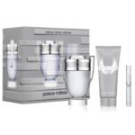 INVICTUS 3 PCS. GIFT SET: 3.4 FL.OZ. EDT SPRAY 5.1OZ. DEODORANT 10ML EDT FOR MEN