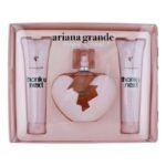 ARIANA GRANDE THANK YOU NEXT 3 pcs.gift set: )3PC SET(3.4oz edp sp3.4oz body souffle3.4oz shower gel FOR WOMEN
