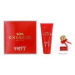 COACH POPPY BY COACH 2 pcs. gift set: 3.4oz. EDP SPRAY + 3.4oz. body lotion FOR WOMEN