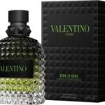BORN IN ROMA GREEN STRAVAGANZA BY VALENTINO 1.7 FL.OZ. EDT SPRAY FOR MEN