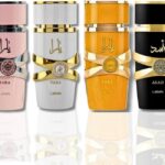 Lattafa 4 Piece Gift Set (Yara for Women + Yara Moi for Women + Yara Tous for Women + Asad for Men) 3.4OZ. MEN AND WOMEN