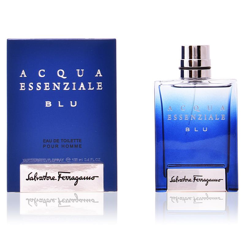 SFARAEB1MP ACQUA ESSENZIALE BLUE BY SALVATORE FERRAGAMO 3.4 FL.OZ. EDT SPRAY FOR MEN - Image 1