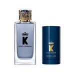 K by Dolce & Gabbana 2 PCS. GIFT SET: 3.3oz Parfum sp10ml edp FOR MEN