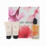 ARMANI SI 3 PCS. SET: 3.3oz edp sp1.6oz Body Lotion10ml edp FOR WOMEN