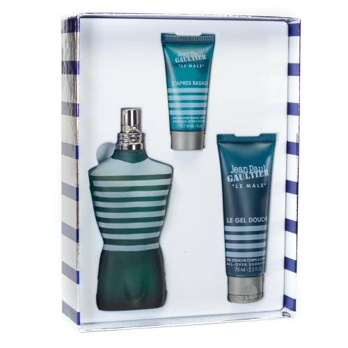 SSETJP3PMP JEAN PAUL GAULTIER 3 PCS. GIFT SET: 4.2oz edt sp2.5oz All Over Shower Gel5.1oz Deo Spray FOR MEN - Image 1