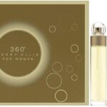 360 4 PCS. GIFT SET: 3.4 FL.OZ. EDP SPRAY 4.0 FL.OZ. BODY MIST 3.0 FL.OZ. SHOWER GEL .25 FL.OZ. EDP SPRAY FOR WOMEN