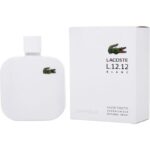 EAU DE LACOSTE L.12.12 BLANC TESTER BY LACOSTE 3.4 FL.OZ. EDT SPRAY FOR MEN