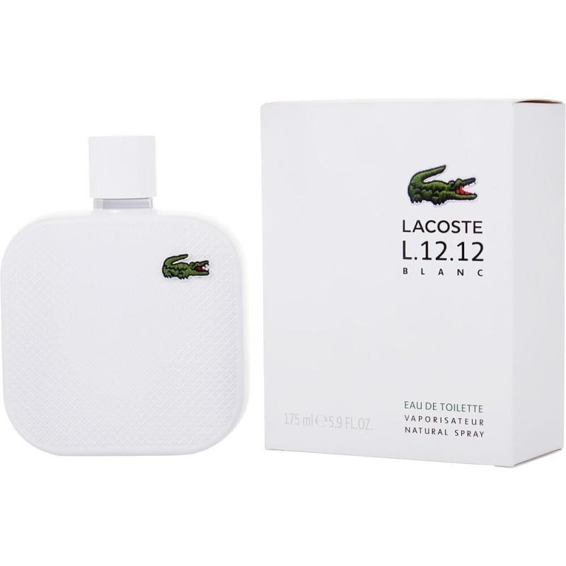 STESLACB100TSWP EAU DE LACOSTE L.12.12 BLANC TESTER BY LACOSTE 3.4 FL.OZ. EDT SPRAY FOR MEN - Image 1