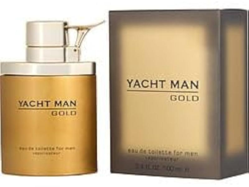 SYMG1MP Yacht GOLD BY MYRURGIA 3.4 FL.OZ. EDT SPRAY FOR MEN - Image 1